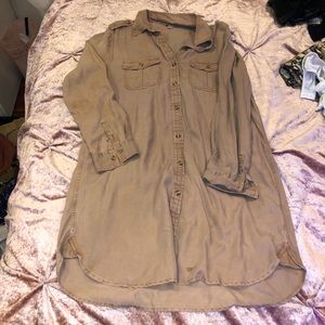 AMERICAN EAGLE OUTFITTERS Pastel Jean Dress